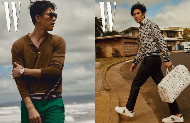 MCM ‘일상도 영화처럼’ 정우성∙이정재 화보 공개