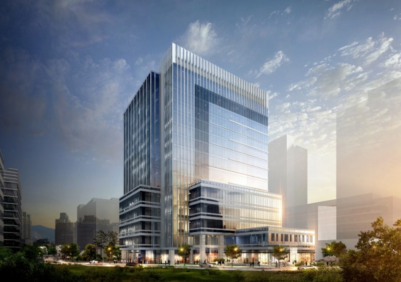 동익 미라벨타워 투시도.(사진=동익동탄피에프브이)