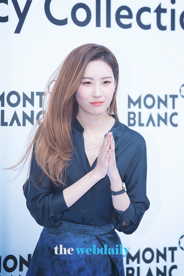 선미, 몽블랑 스타 레거시 컬렉션 행사