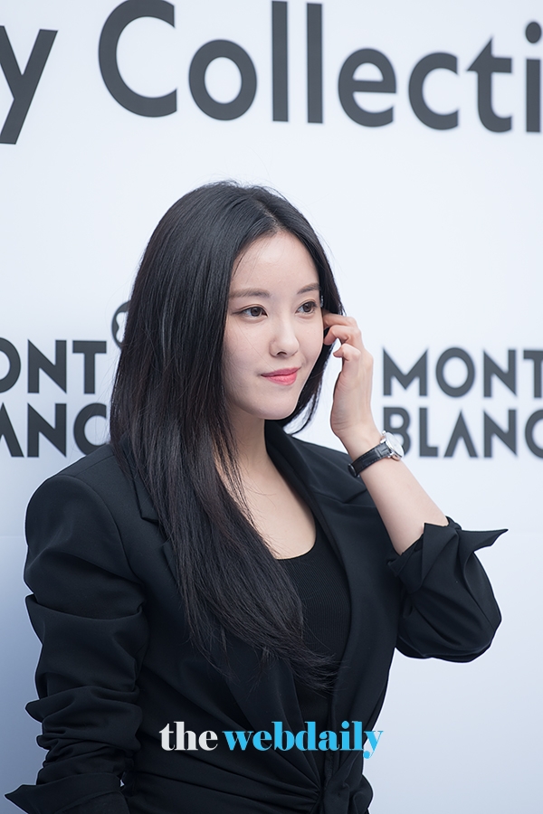 효민, 몽블랑 스타 레거시 컬렉션 행사