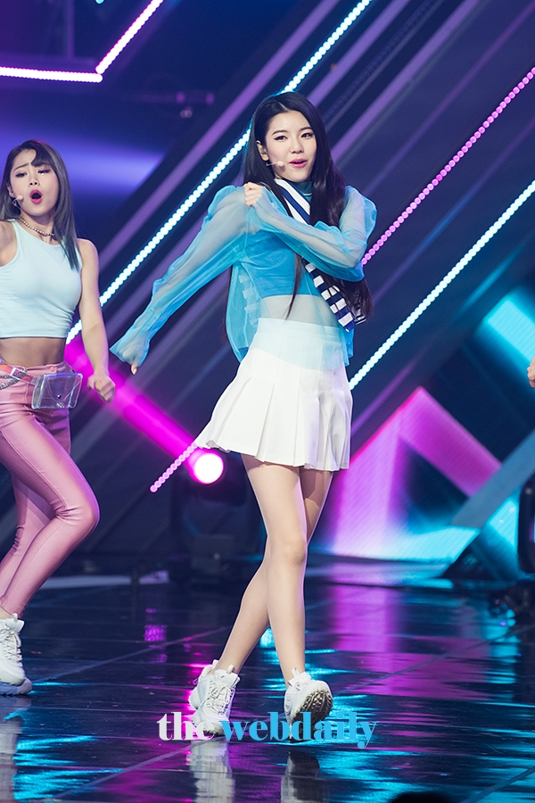 걸카인드(GIRLKIND) 엘린, MBC MUSIC '쇼챔피언' 현장공개