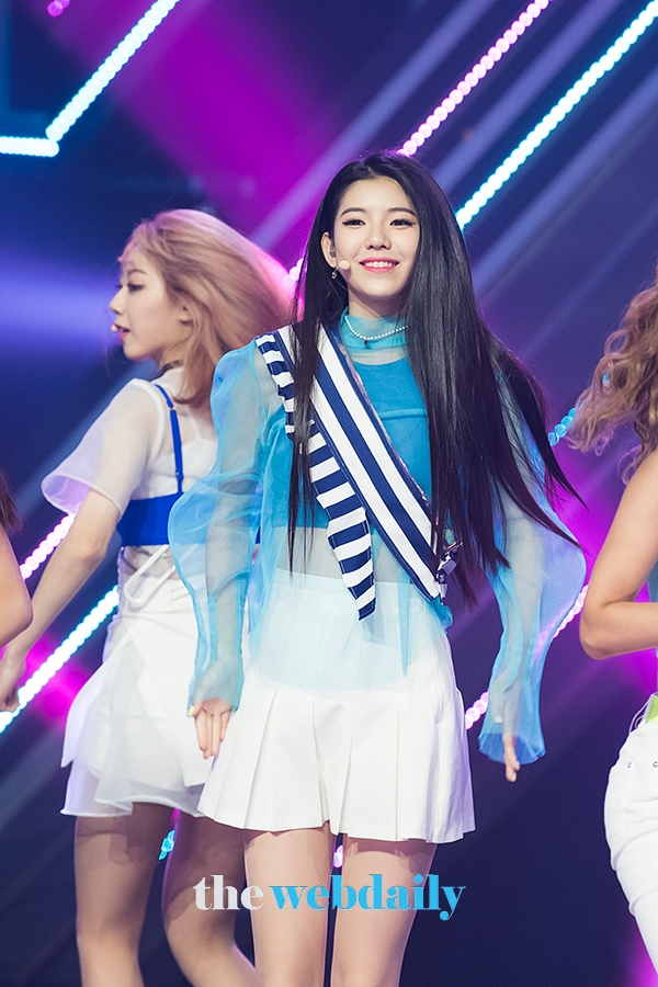 걸카인드(GIRLKIND) 엘린, MBC MUSIC '쇼챔피언' 현장공개