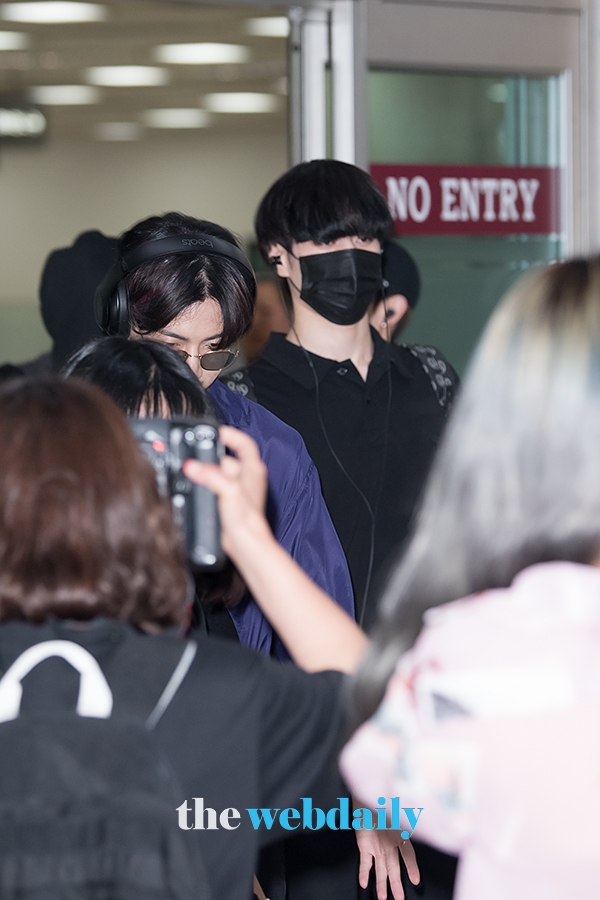 갓세븐(GOT7) 뱀뱀-유겸, 김포국제공항 입국
