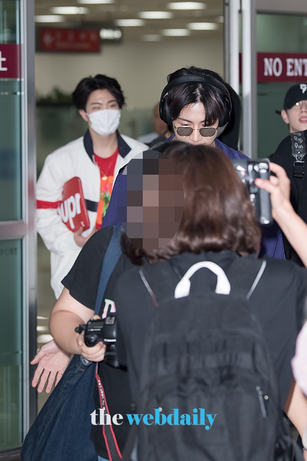 갓세븐(GOT7) 뱀뱀, 김포국제공항 입국