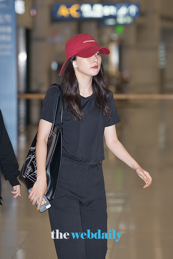 레드벨벳(RedVelvet) 슬기, 인천국제공항 입국