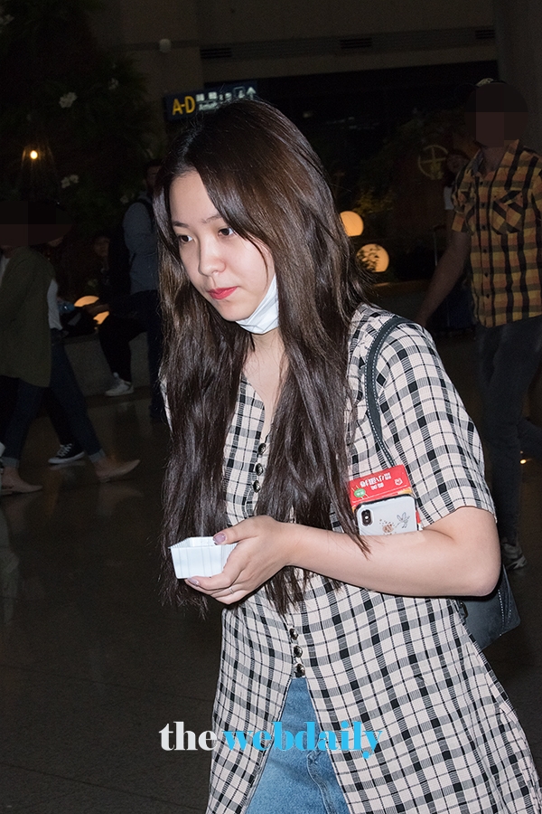 레드벨벳(RedVelvet) 예리, 인천국제공항 입국