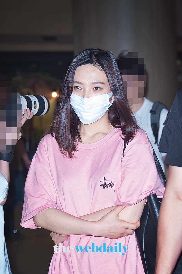 레드벨벳(RedVelvet) 조이, 인천국제공항 입국