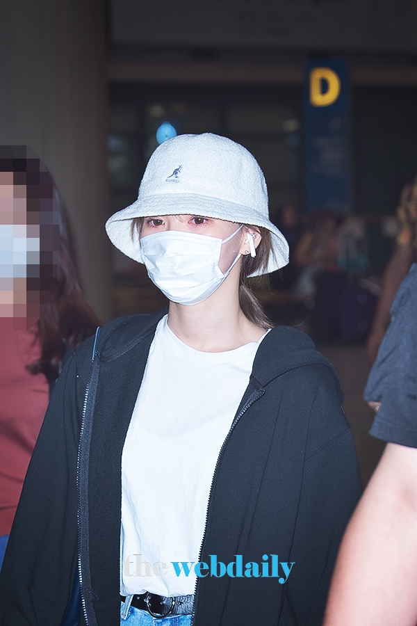 레드벨벳(RedVelvet) 웬디, 인천국제공항 입국