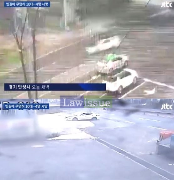 안성 교통사고, 어쩌다가 이런 일이...휴지조각처럼 처참히 구겨진 끔찍한 상황