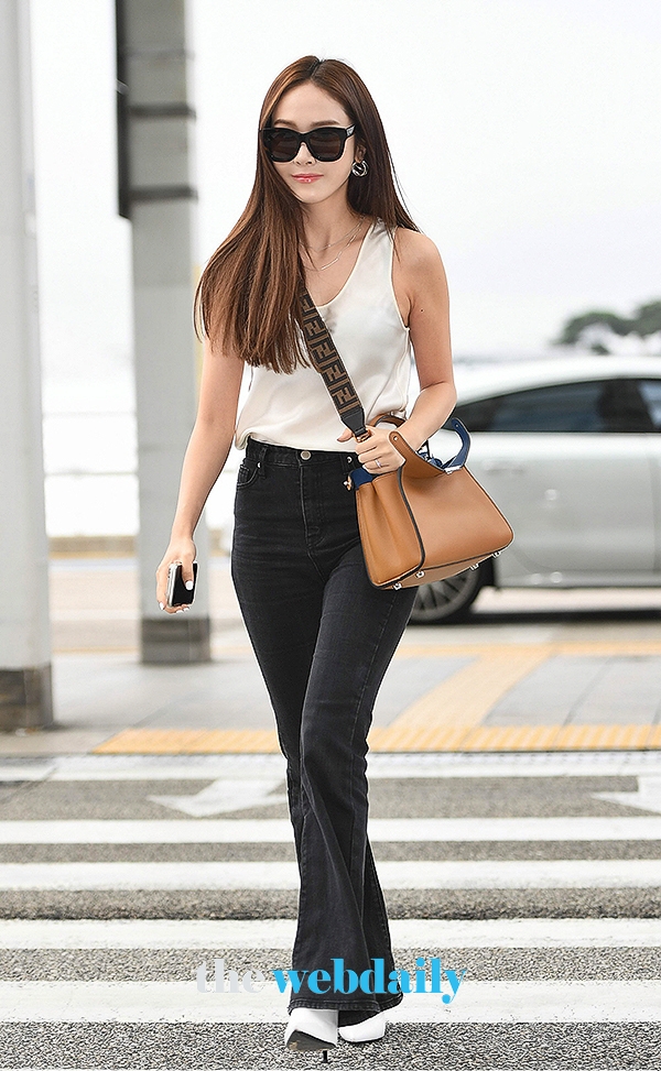 제시카, 인천국제공항 출국(사진:FENDI)