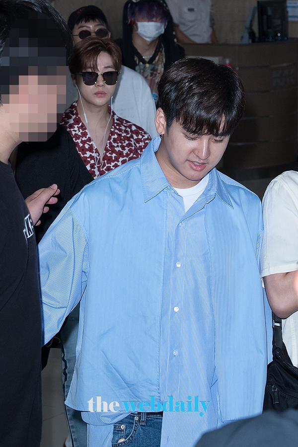 iKON (아이콘) 정찬우, 김포국제공항 입국 현장