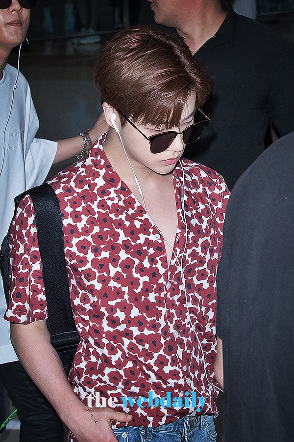 iKON (아이콘) 김진환, 김포국제공항 입국 현장