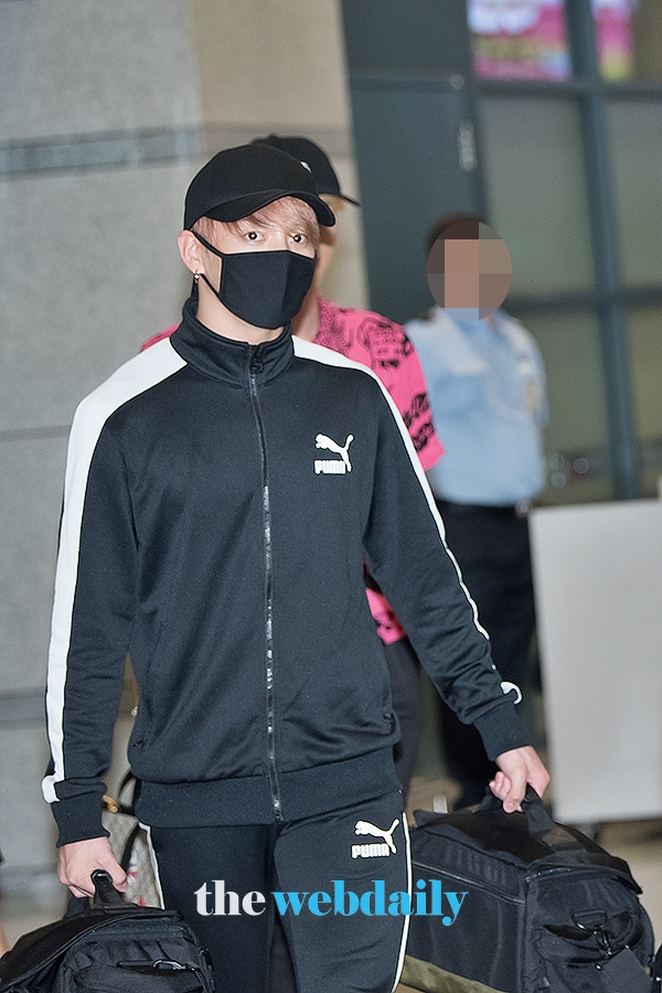 방탄소년단(BTS) 정국, 인천국제공항 입국 현장