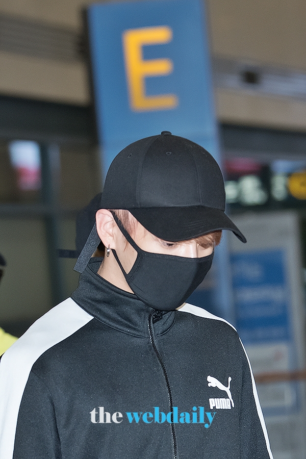 방탄소년단(BTS) 정국, 인천국제공항 입국 현장