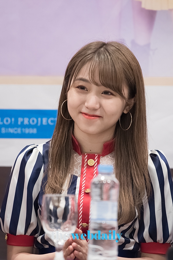 안쥬르므(Angerme) 무로타미즈키, 첫 내한 공연 인터뷰