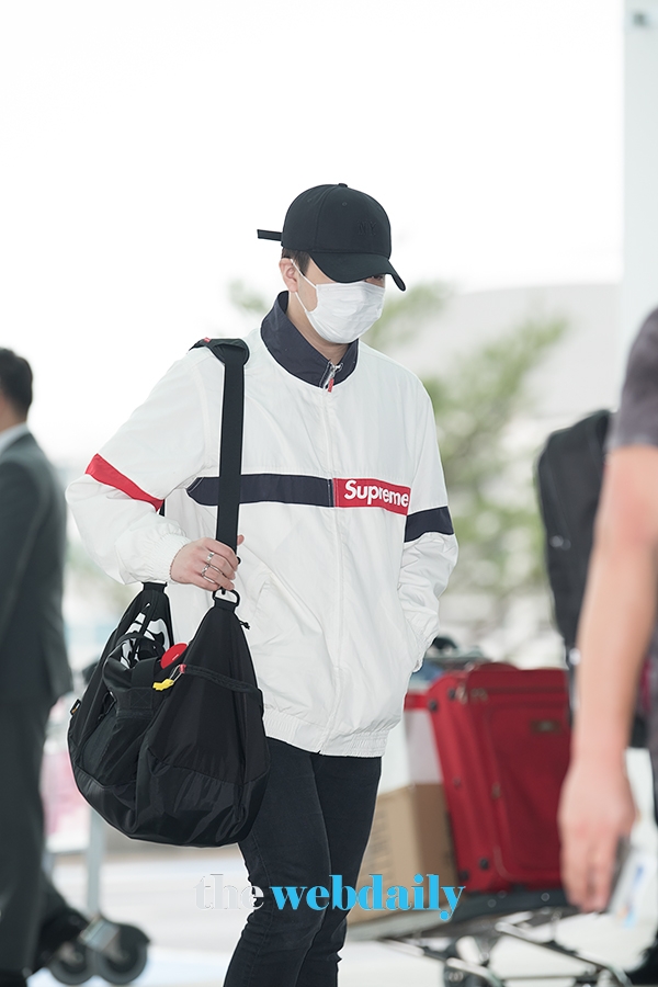 갓세븐(GOT7) 영재, 인천국제공항 출국 현장