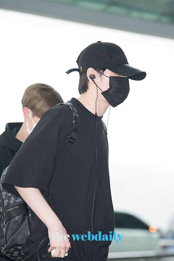 갓세븐(GOT7) 유겸, 인천국제공항 출국 현장