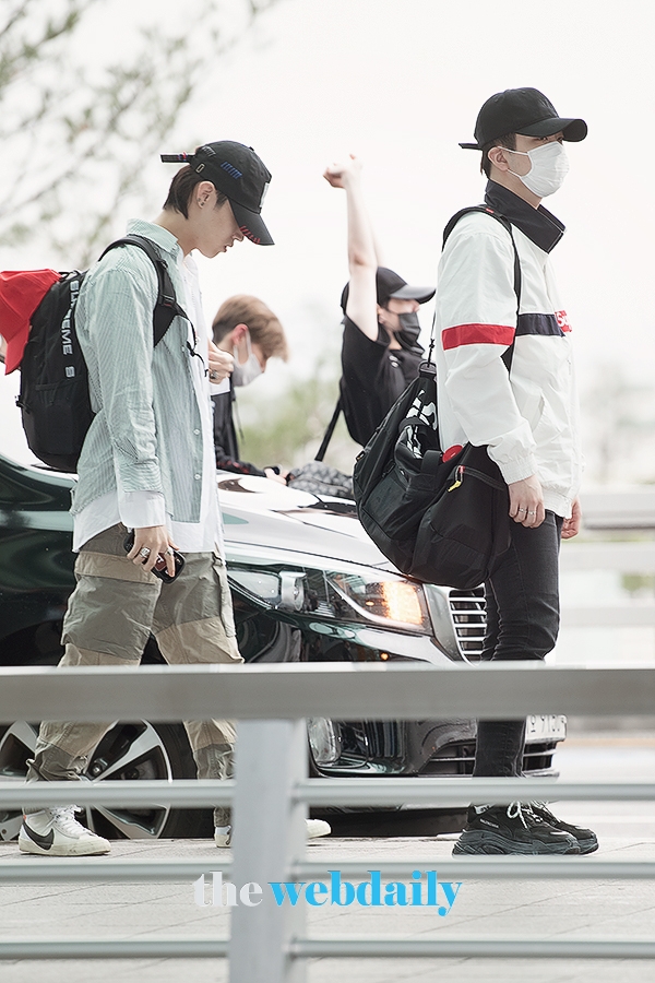 갓세븐(GOT7) 제이비-영재, 인천국제공항 출국 현장