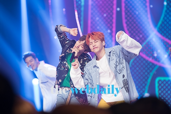 우진영-김현수, MBC MUSIC '쇼챔피언' 현장공개
