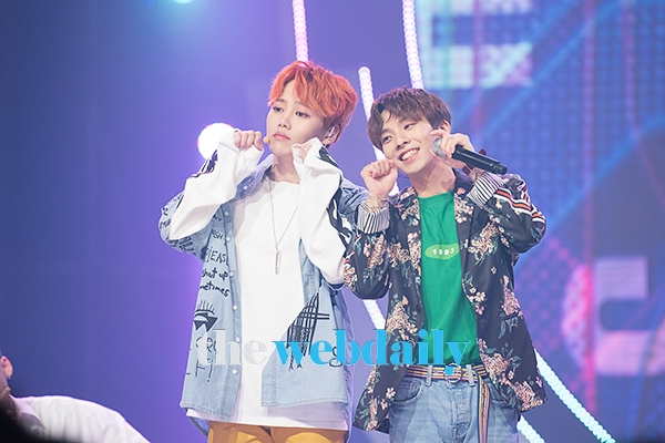 우진영-김현수, MBC MUSIC '쇼챔피언' 현장공개