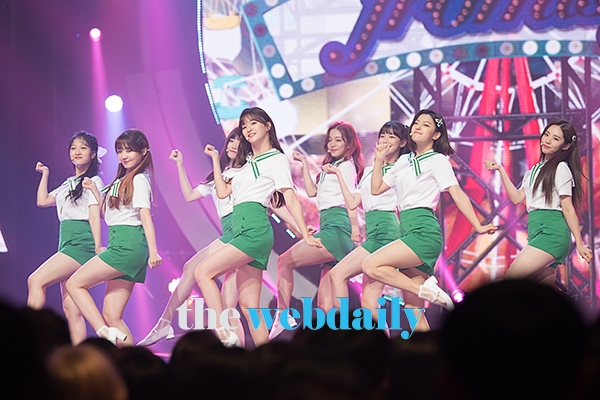 프로미스나인, MBC MUSIC '쇼챔피언' 현장공개