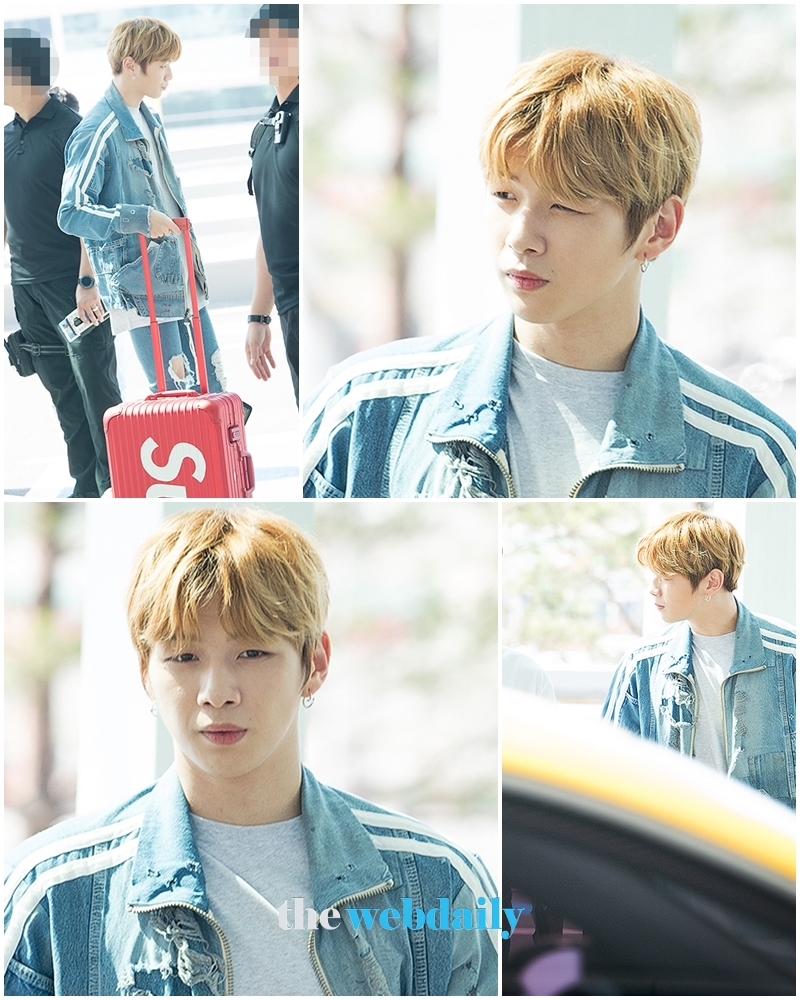 WannaOne(워너원) 강다니엘, 인천국제공항 출국 현장