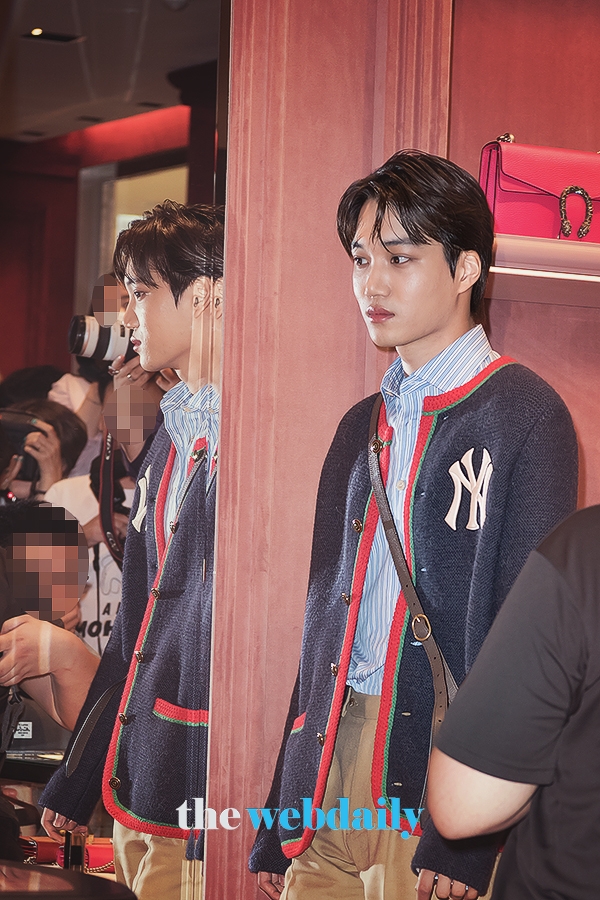엑소 카이, 구찌 포토콜 행사