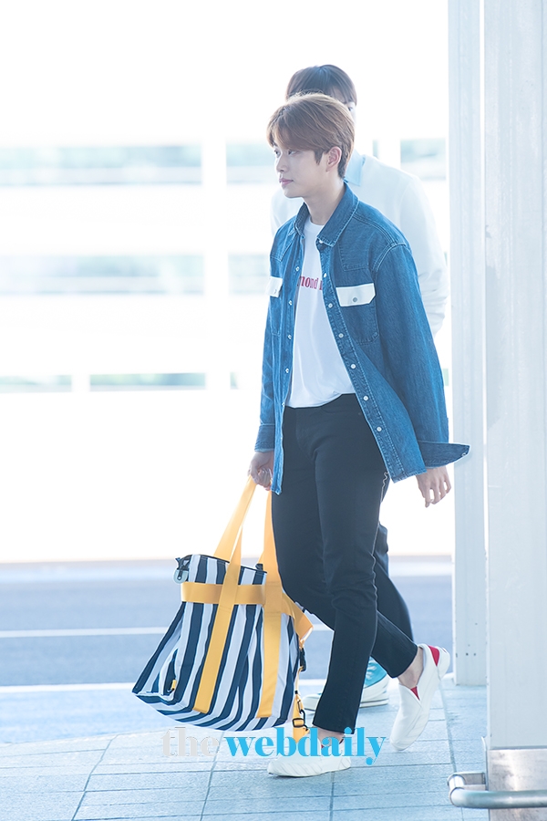아스트로(ASTRO) 엠제이, 인천국제공항 출국