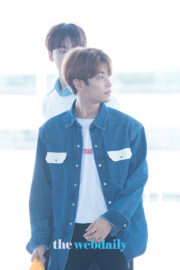 아스트로(ASTRO) 엠제이, 인천국제공항 출국