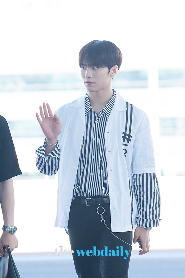 아스트로(ASTRO) 라키, 인천국제공항 출국