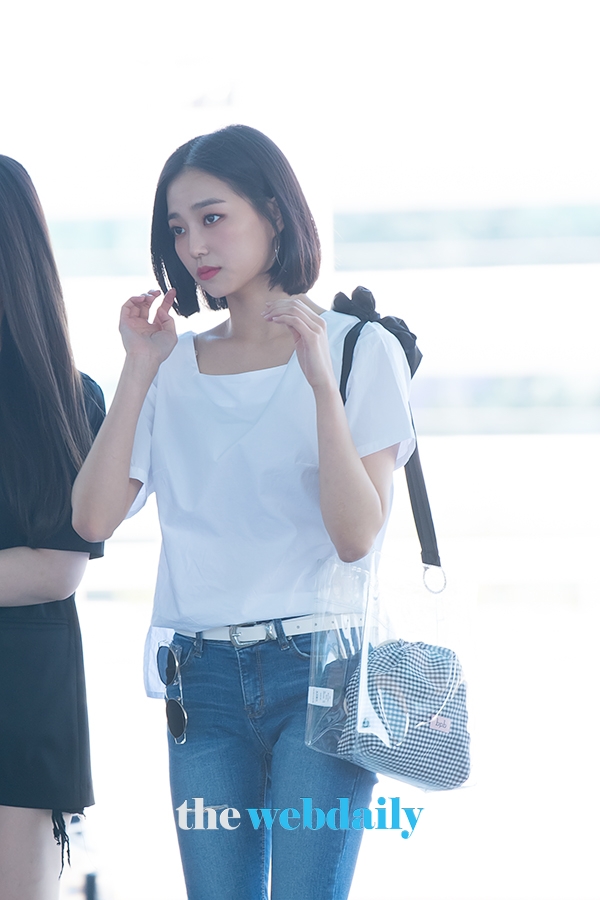 CLC(씨엘씨) 장예은, 인천국제공항 출국