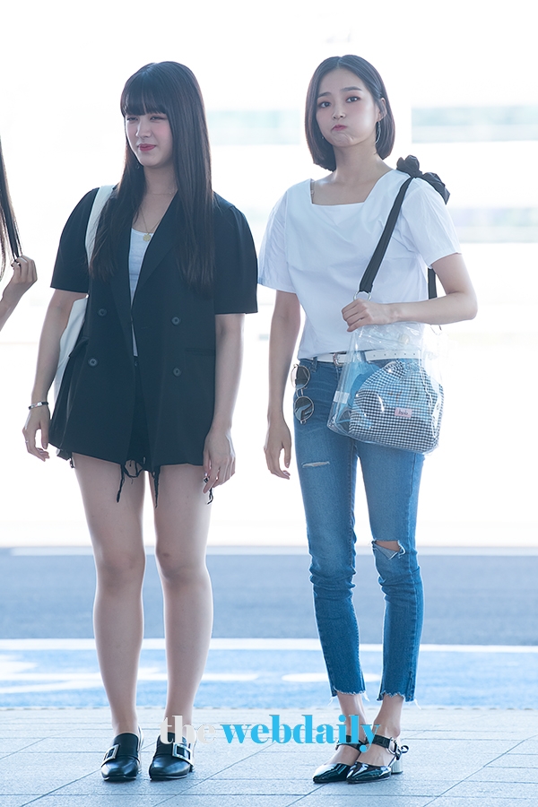 CLC(씨엘씨) 오승희-장예은, 인천국제공항 출국