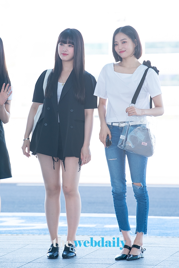 CLC(씨엘씨) 오승희-장예은, 인천국제공항 출국