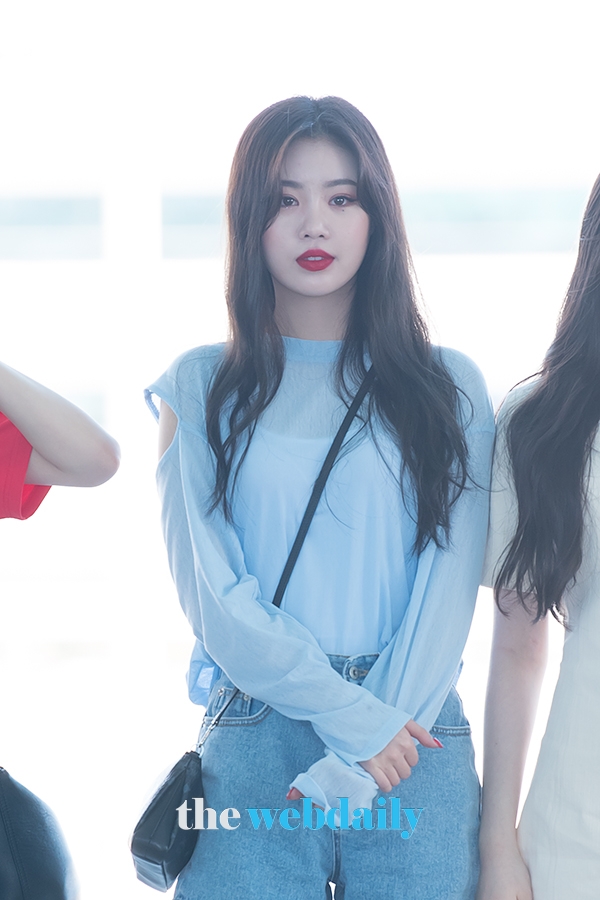 (여자)아이들 수진, 인천국제공항 출국