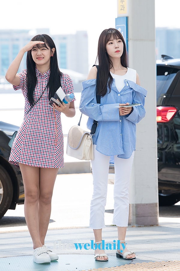 구구단(gugudan) 세정-해빈, 인천국제공항 출국
