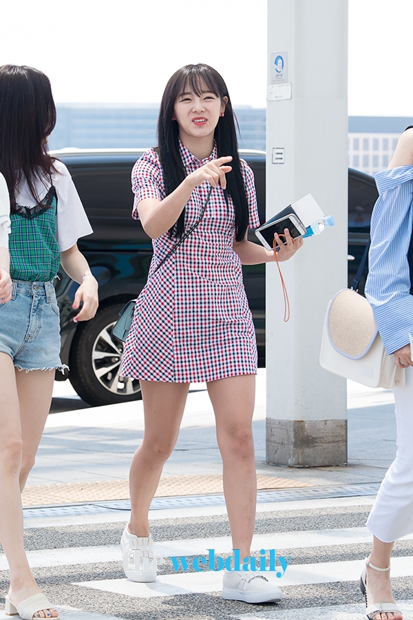 구구단(gugudan) 세정, 인천국제공항 출국