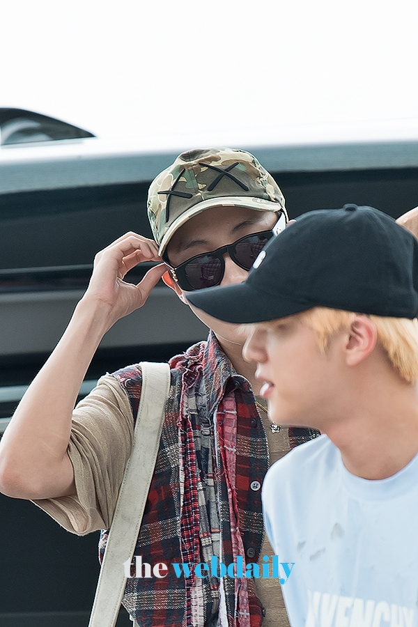 방탄소년단(BTS) 제이홉, 인천국제공항 출국 현장