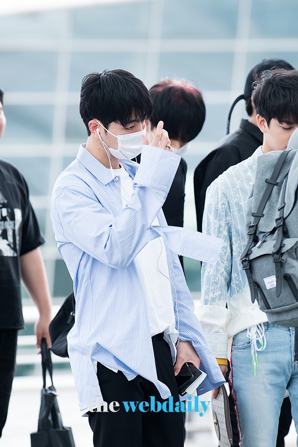 iKON(아이콘) 구준회, 인천국제공항 출국 현장