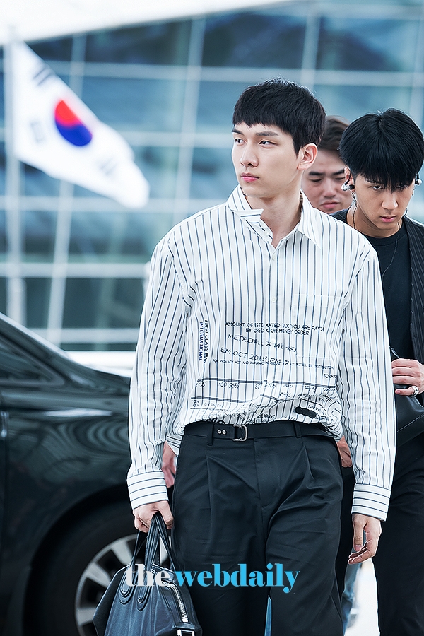 빅스(VIXX) 혁, 인천국제공항 출국 현장