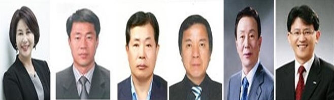 부산중소기업 대상 6개기업 CEO.(사진왼쪽부터 이오선, 권순욱, 임재홍, 서정도, 노길용, 하준양).(사진제공=부산시)