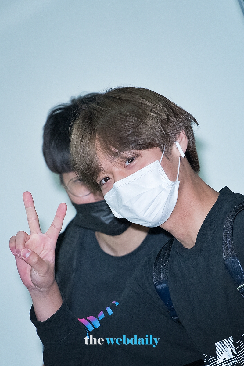 WannaOne(워너원) 박지훈, 김포국제공항 출국 현장