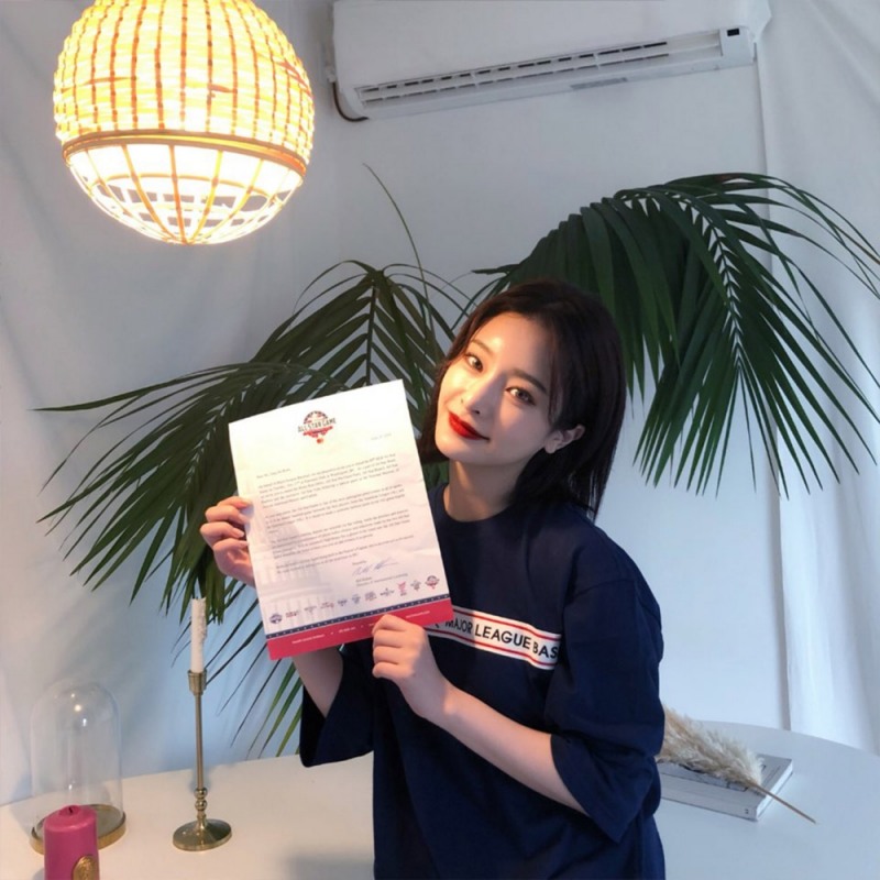 ‘2018 MLB 올스타 위크’ 한국 대표로 모델 변정하 공식 초청