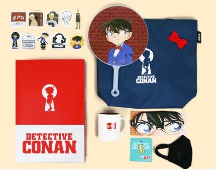 코난 덕후 모두 어서옥션…옥션, 명탐정 코난 공식 굿즈 패키지 한정 판매