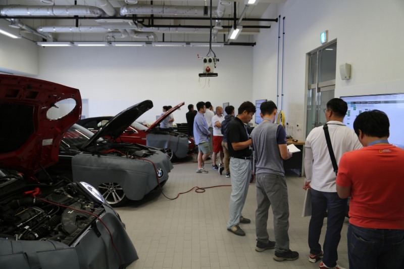 외부 수리업체 대상 ‘4차 기술 세미나’ 모습.(사진=BMW 그룹 코리아)