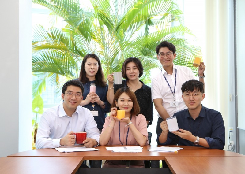 일회용컵 사용 줄이기 캠페인.(사진=한국감정원)