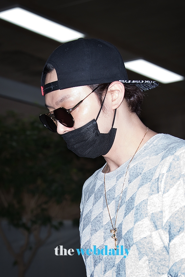 JYJ 박유천, 김포국제공항 입국 현장