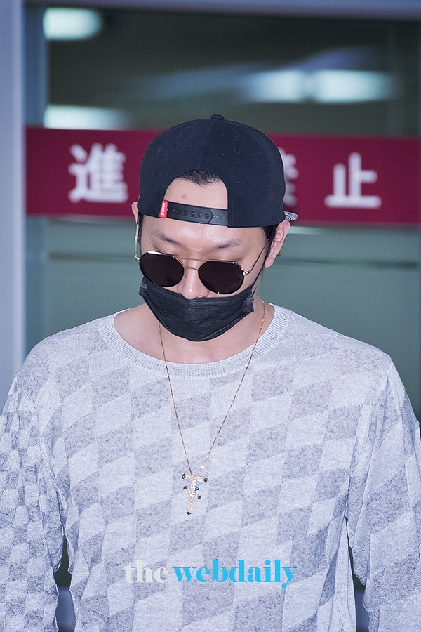 JYJ 박유천, 김포국제공항 입국 현장