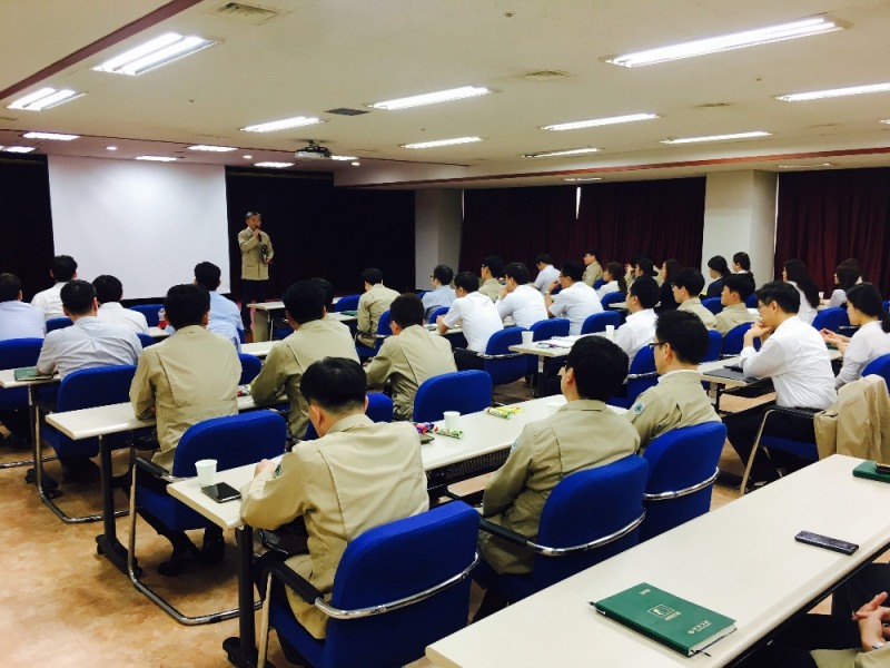 교육 모습.(사진=부영)