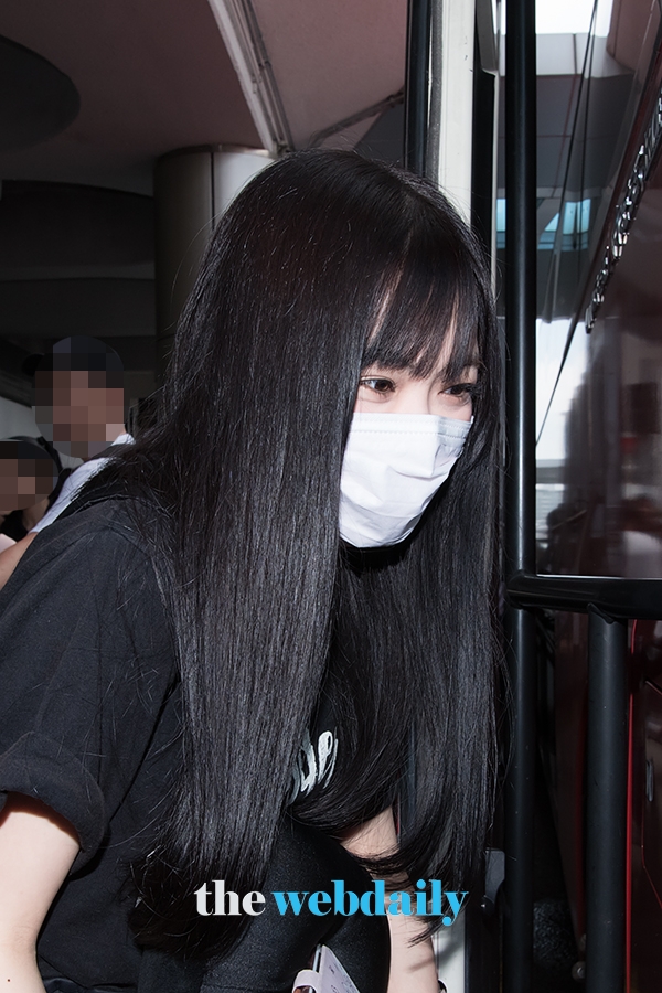 모토무라 아오이, 김포국제공항 입국 현장