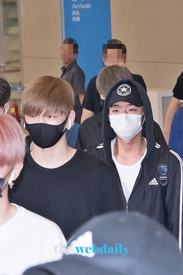 WannaOne(워너원) 강다니엘-박지훈, 인천국제공항 입국 현장